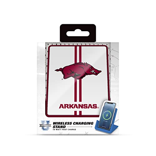 SOAR NCAA Wireless Charging Stand V.4, Arkansas Razorbacks - 757 Sports Collectibles