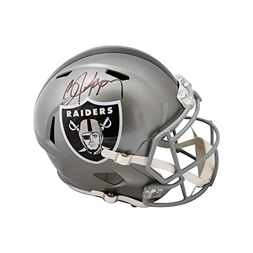 Bo Jackson Autographed Oakland Flash Replica Full-Size Football Helmet - BAS - 757 Sports Collectibles