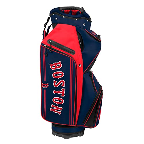 Boston Red Sox Bucket III Cooler Cart Golf Bag - 757 Sports Collectibles