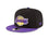 NBA Los Angeles Lakers Men's 9Fifty 2Tone Snapback Cap, One Size, Black - 757 Sports Collectibles