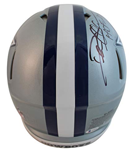 Cowboys Deion Sanders"HOF 2011" Signed Full Size Speed Proline Helmet BAS Wit - 757 Sports Collectibles