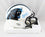 DJ Moore Autographed Carolina Panthers Flat White Mini Helmet - JSA W Auth Blue - 757 Sports Collectibles