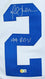 Marshall Faulk Autographed White Pro Style Jersey w/ROY- Beckett W Hologram - 757 Sports Collectibles