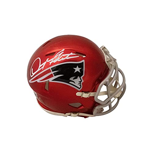 Doug Flutie Autographed New England Flash Mini Football Helmet - BAS (White Ink) - 757 Sports Collectibles