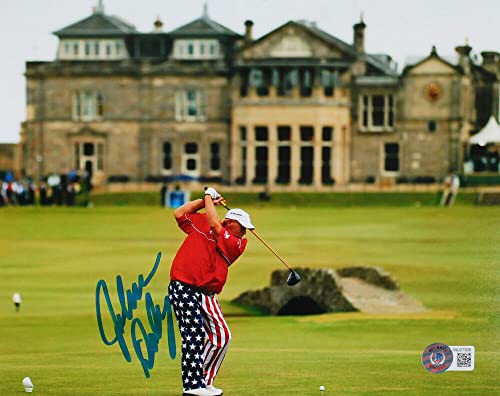 John Daly Autographed 8x10 St. Andrews Photo -Beckett W Hologram Blue - 757 Sports Collectibles