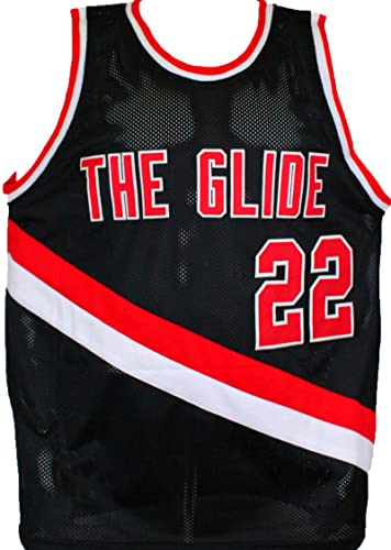 Clyde Drexler Autographed Black Pro Style Jersey- JSA W Black - 757 Sports Collectibles