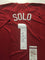 Autographed/Signed Hope Solo Red Soccer Team USA World Cup Jersey JSA COA