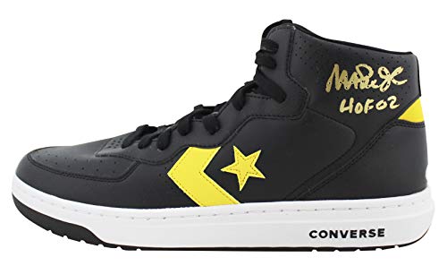 Lakers Magic Johnson"HOF 02" Signed Converse Rival Mid Size 13 Shoes w/Box BAS - 757 Sports Collectibles