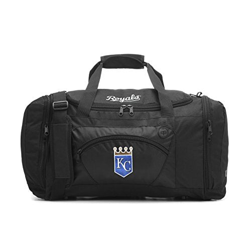 MLB Kansas City Royals "Roadblock" Duffel, 20" x 11.5" x 13" - 757 Sports Collectibles