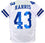 Cliff Harris Autographed White Pro Style Jersey-Beckett Hologram Silver - 757 Sports Collectibles