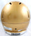 Chase Claypool Autographed Notre Dame F/S Speed Helmet w/Insc.-Beckett W Hologram Blue - 757 Sports Collectibles