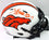 Terrell Davis Signed Broncos Lunar Speed Mini Helmet w HOF- Beckett W Orange - 757 Sports Collectibles