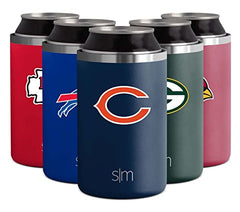 Simple Modern Officially Licensed NFL Can Cooler Insulated Stainless Steel  Sleeve for Standard and Slim 12oz Cans, Beer, Soda, and More, 2-Pack,  Kansas City Chiefs