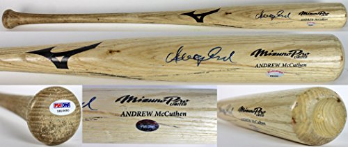 Pirates Andrew McCutchen Signed Game Used Rookie Baseball Bat PSA Rookiegraph - 757 Sports Collectibles