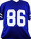 Butch Johnson Autographed Blue Pro Style Jersey W/SB- JSA Witnessed Auth - 757 Sports Collectibles