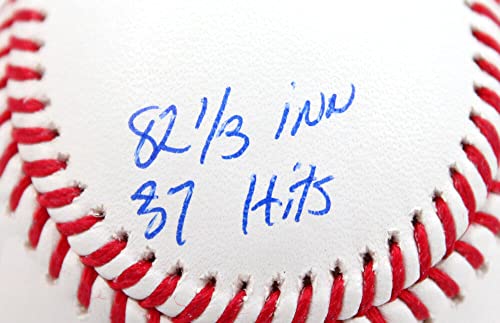 Eric Gagne Autographed Rawlings OML Baseball w/5 Insc.- Beckett W Hologram Blue - 757 Sports Collectibles