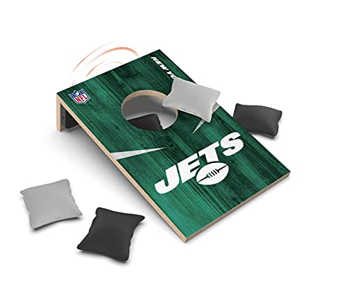 NFL Cornhole Game + Bluetooth Speaker New York Jets