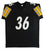 Jerome Bettis Authentic Signed Black Pro Style Jersey BAS Witnessed - 757 Sports Collectibles