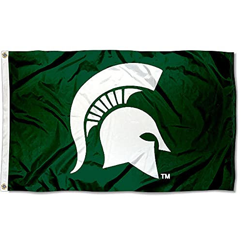 Michigan State Spartans MSU Sparty University Large College Flag - 757 Sports Collectibles