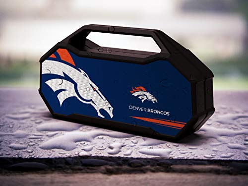 NFL Denver Broncos XL Wireless Bluetooth Speaker, Team Color - 757 Sports Collectibles