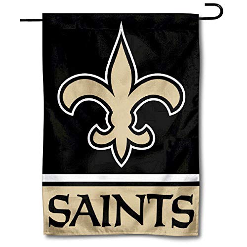 WinCraft New Orleans Saints Double Sided Garden Flag - 757 Sports Collectibles