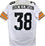 TJ Hockenson Autographed White College Style Jersey 3- Beckett W Hologram Silver - 757 Sports Collectibles