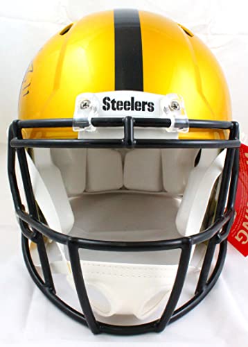 Chase Claypool Signed Steelers F/S Flash Speed Authentic Helmet-Beckett W Hologram Black - 757 Sports Collectibles