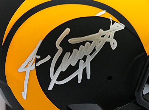 Jim Everett Autographed Los Angeles Rams Eclipse Mini Helmet- JSA W Auth - 757 Sports Collectibles