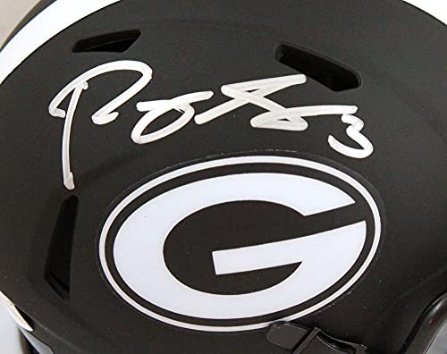 Roquan Smith Autographed Georgia Bulldogs Eclipse Speed Mini Helmet- Beckett W Silver - 757 Sports Collectibles