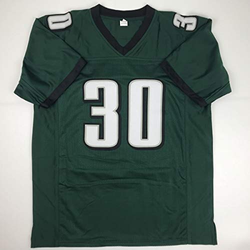 Autographed/Signed Corey Clement Philadelphia Green Football Jersey JSA COA - 757 Sports Collectibles