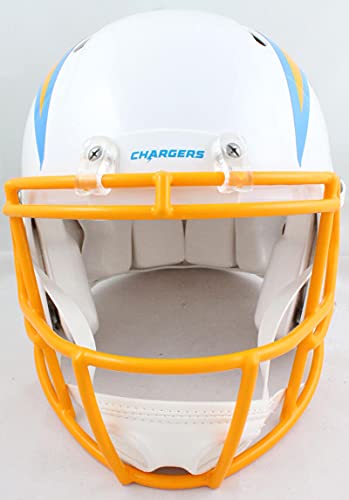 Austin Ekeler Autographed LA Chargers Authentic Speed FS Helmet - Beckett W Blk - 757 Sports Collectibles