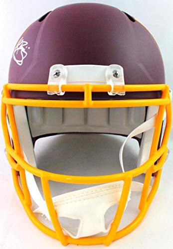 John Riggins Autographed Washington Full Size Amp Speed Helmet Beckett W Silver - 757 Sports Collectibles