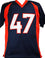 John Lynch Autographed Denver Broncos Blue Pro Style Jersey- Beckett W Black - 757 Sports Collectibles