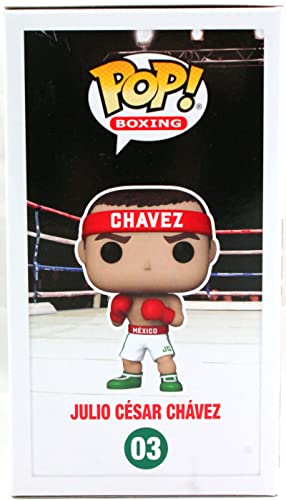 Julio Cesar Chavez Autographed Funko Pop Figurine #03- JSA W Red - 757 Sports Collectibles