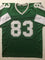 Autographed/Signed Vince Papale Philadelphia Green Football Jersey JSA COA - 757 Sports Collectibles