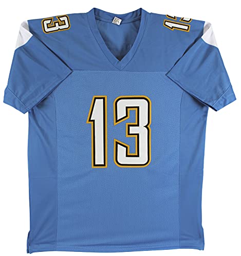 Keenan Allen Authentic Signed Powder Blue Pro Style Jersey JSA Witness - 757 Sports Collectibles