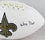 Ricky Williams Autographed New Orleans Saints Logo Football w/Who Dat? - JSA Witness Auth - 757 Sports Collectibles