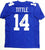 Y.A. Tittle Autographed Blue Pro Style Jersey W/HOF- JSA W Authenticated Up 4 - 757 Sports Collectibles