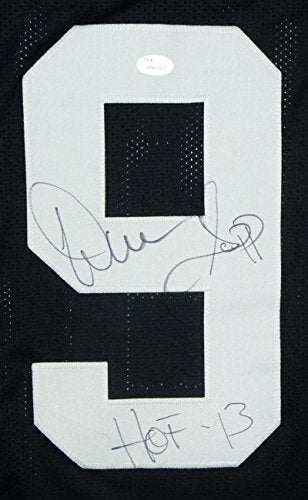 Warren Sapp Autographed Black Pro Style Jersey HOF- JSA Witness Auth Horz HOF - 757 Sports Collectibles