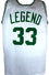 Larry Bird Autographed White Pro Basketball Jersey-Beckett W Hologram Silver - 757 Sports Collectibles