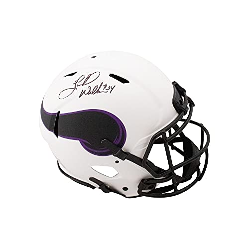 Herschel Walker Autographed Vikings Lunar Eclipse Authentic Full-Size Football Helmet - BAS COA - 757 Sports Collectibles