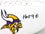 Paul Krause Autographed Minnesota Vikings Logo Football W/HOF- Beckett W Black - 757 Sports Collectibles