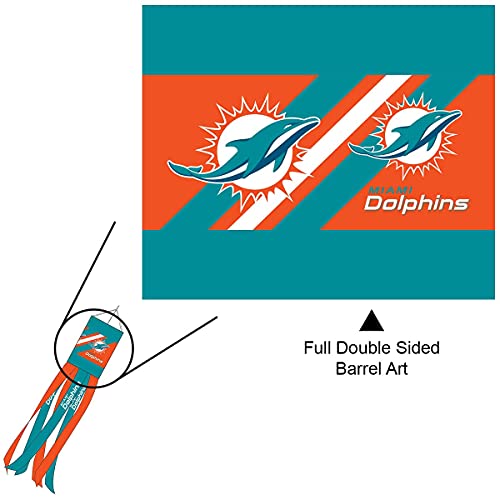 Miami Dolphins Team Windsock | 757 Sports Collectibles