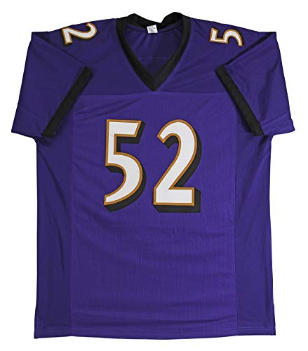 Ray Lewis Authentic Signed Purple Pro Style Jersey PSA, JSA or BAS Witnessed - 757 Sports Collectibles