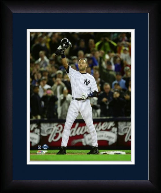 New York Yankees Derek Jeter "Tip Cap" Framed 8x10 Photo