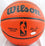 Drexler/Olajuwon Autographed Wilson NBA Basketball - JSA Witnessed Black - 757 Sports Collectibles