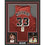 Framed Autographed/Signed Alonzo Mourning 33x42 Miami Red Basketball Jersey JSA COA