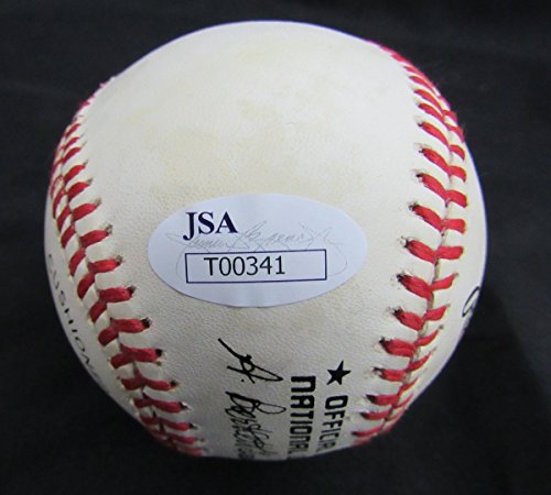 Shag Crawford MLB Umpire Autographed/Signed Rawlings Baseball JSA 130816 - 757 Sports Collectibles