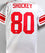 Jeremy Shockey Autographed White Pro Style Jersey - Beckett Witness 8 - 757 Sports Collectibles