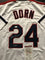 Autographed/Signed Corbin Bernsen"Roger Dorn" Major League Cleveland Baseball Jersey JSA COA